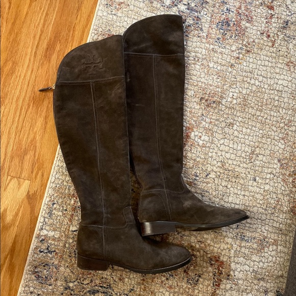 Tan Tory Burch Boots - Picture 2 of 3